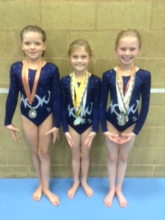 Milly Bailey, Charlotte Underwood and Charlotte Woolley