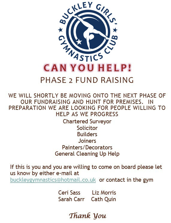Can you help? poster with request for Chartered Surveyor, Solicitor, Builders, Joiners, Painters/Decorators, General Cleaning, Help