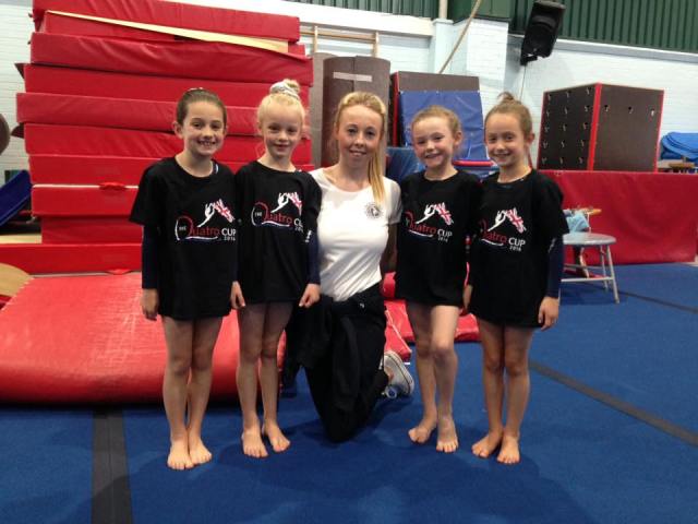 Tara with Ava Green, Rosie Parsley, Macey Jones and Olivia Blanchard