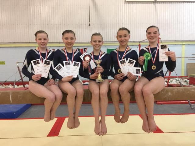 Abi Hogg, Isabella Roberts, Amelia Bourne, Elise LaFlamme and Bella Bailey