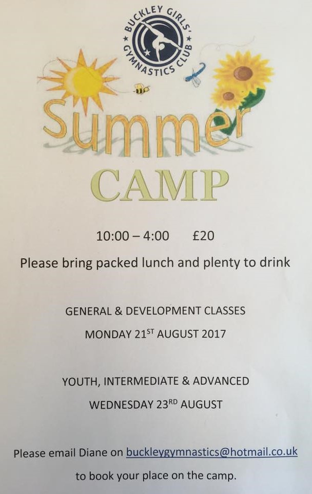 Summer camp poster