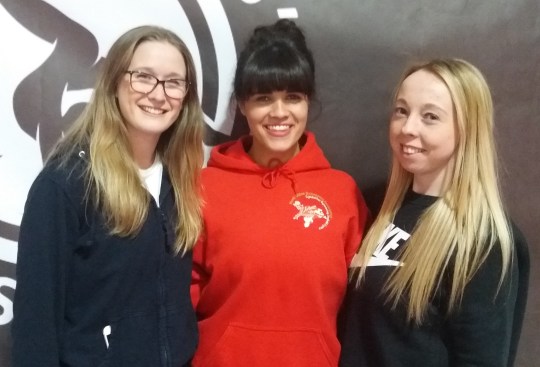 Patricia, Bethany and Tara