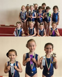 Development class gymnasts
