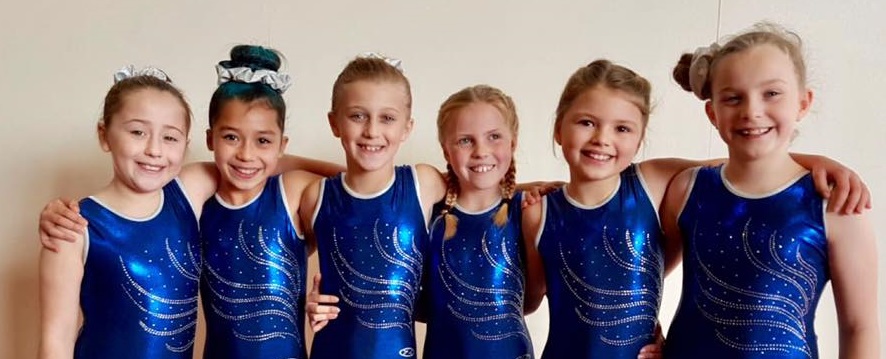 Girls competing on Sunday